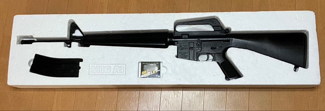10禁エアガン 激レアM16A1アサルトライフル、エアーコッキングガン