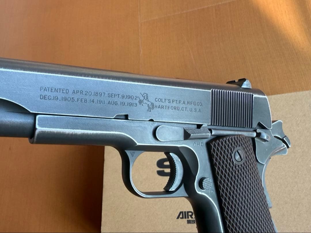 WA M1911A1 プライベートライアン 初期ロット リン酸塩皮膜処理パーツ