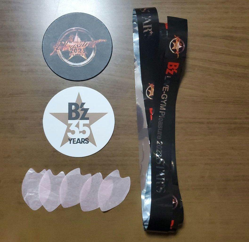 B'z Pleasure2023 Premium席専用グッズ+コースター2種