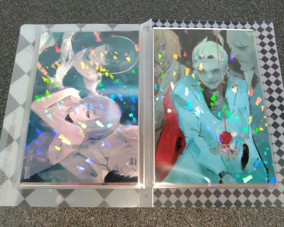 懸賞品☆東京喰種Twitter画展イラストカード全25種&特製カードホルダー