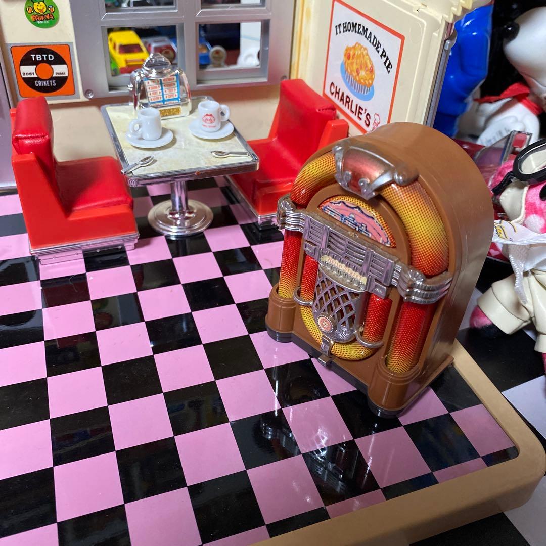 エポック社 ハローストリート ハローダイナーと小物セット