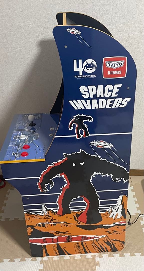 希少　ARCADE1UP スペースインベーダー 40周年記念モデル　美品