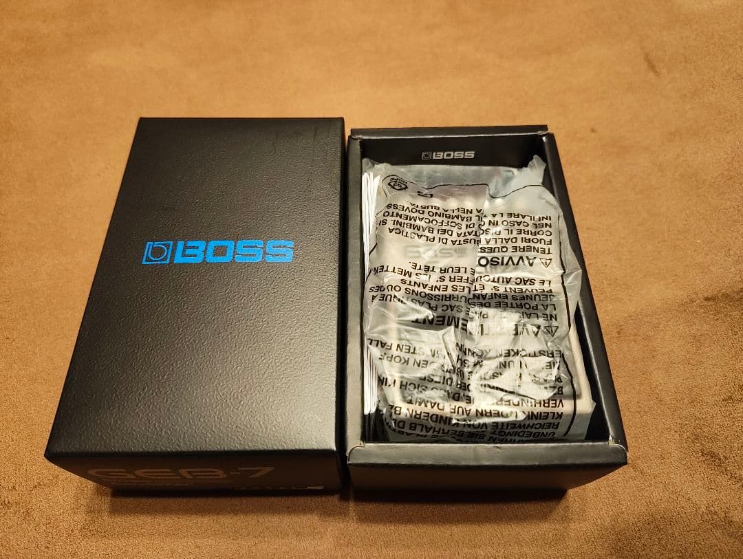 BOSS GEB-7 【新品同様】 ベース イコライザー/グライコ/BASS