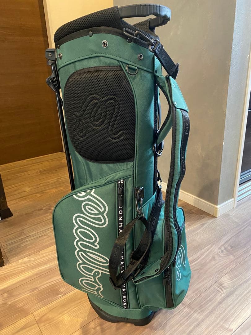 美品マルボンゴルフ　Malbongolf キャディバッグ グリーン