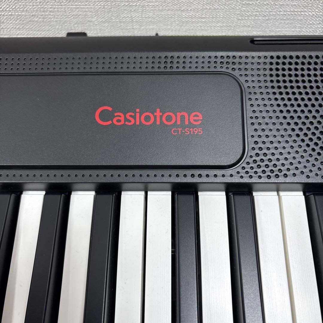 CASIO 電子キーボード61鍵盤 軽量&コンパクト CT-S195