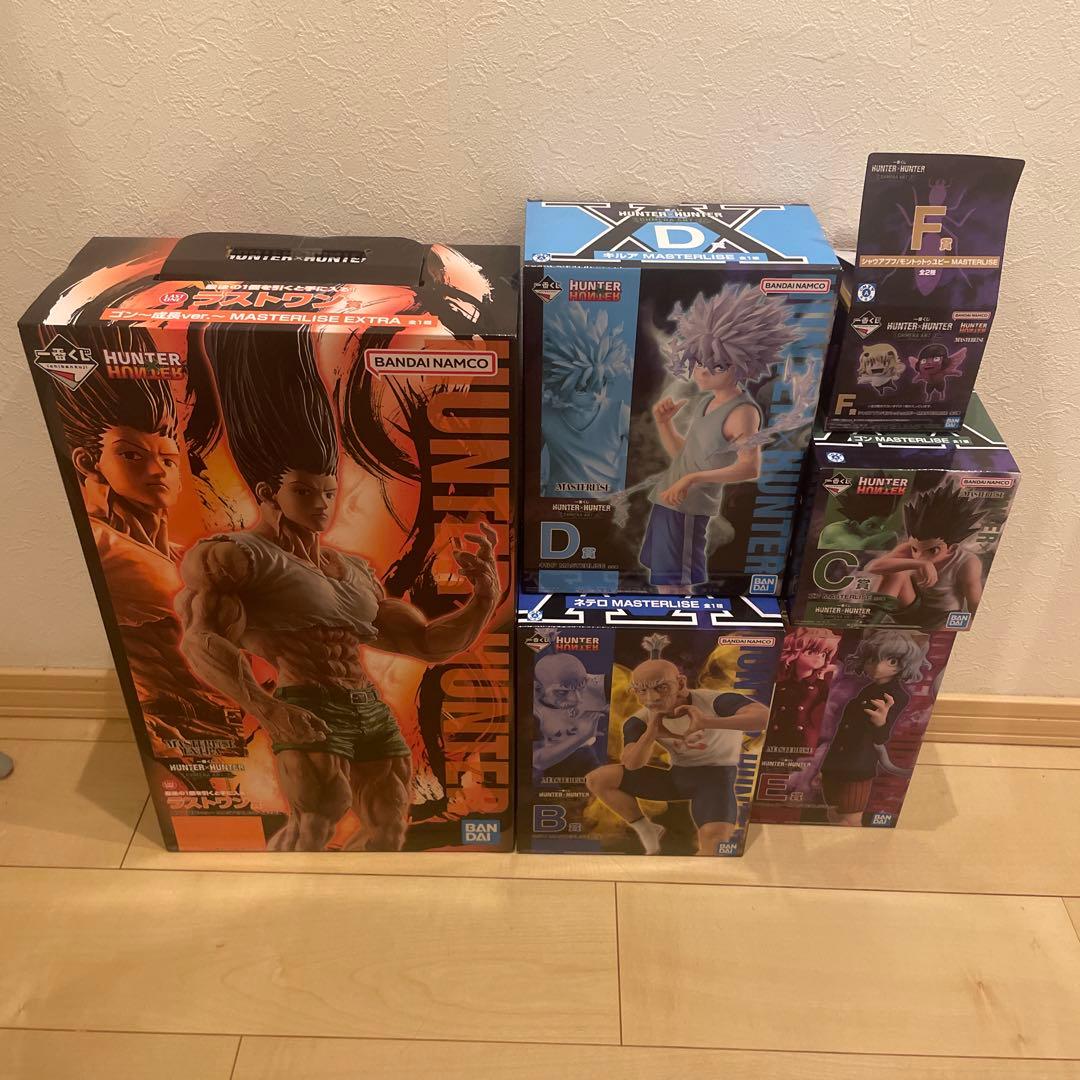 一番くじ　HUNTER×HUNTER　フィギュア　まとめ売り 6体セット