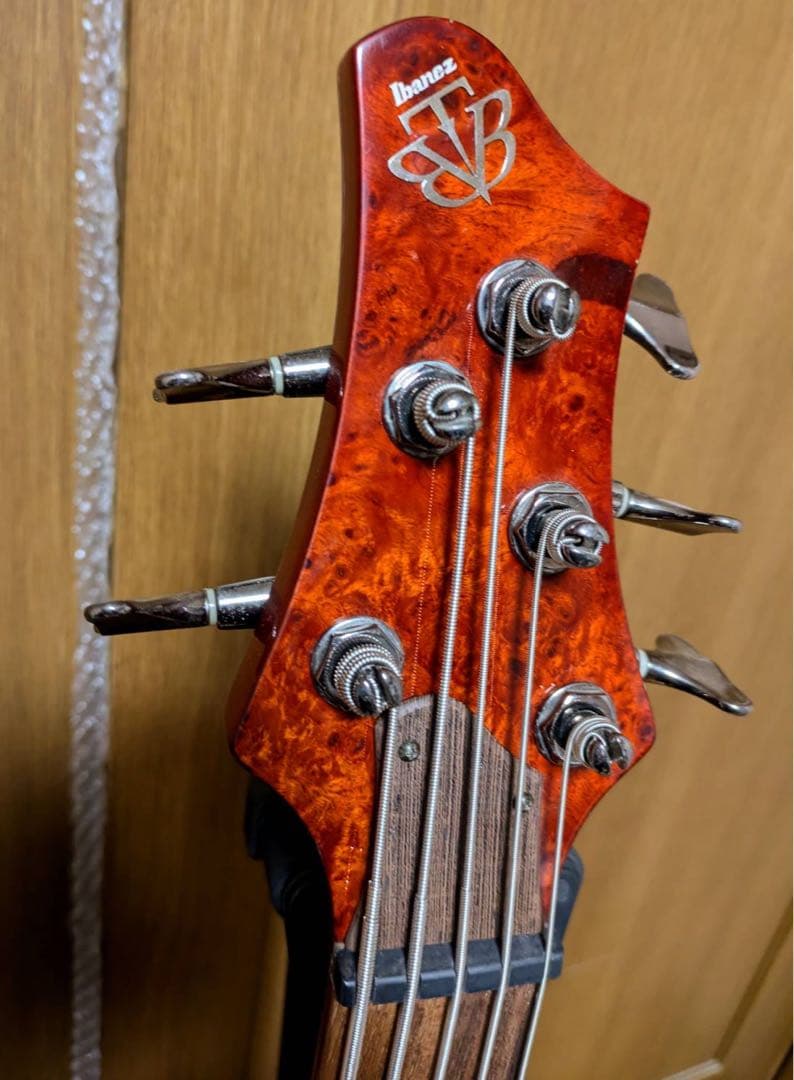 超絶木目個体　Ibanez BTB775PB CN 5弦ベース　スルーネック