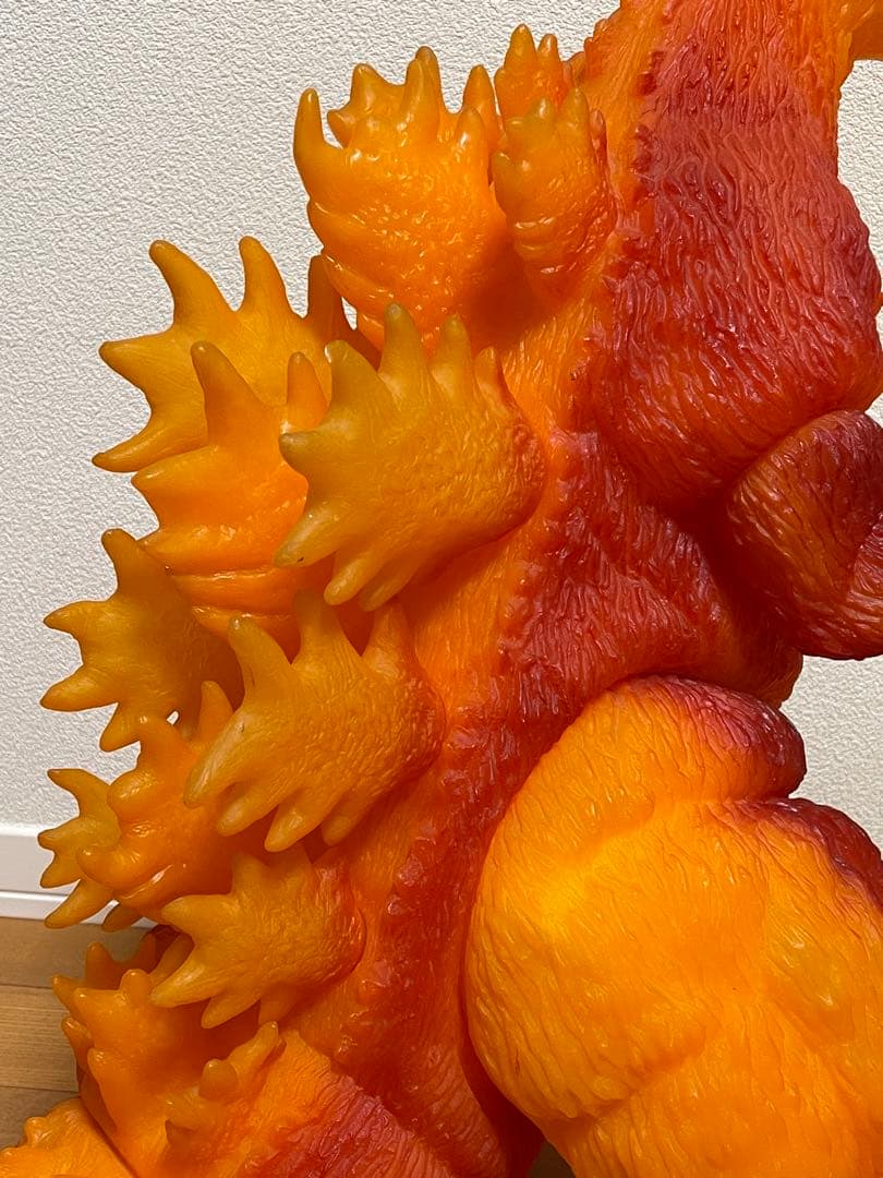 バンダイ 超大級 ゴジラ ファイナルプレミアム バーニングゴジラ 愛蔵版 ソフビ