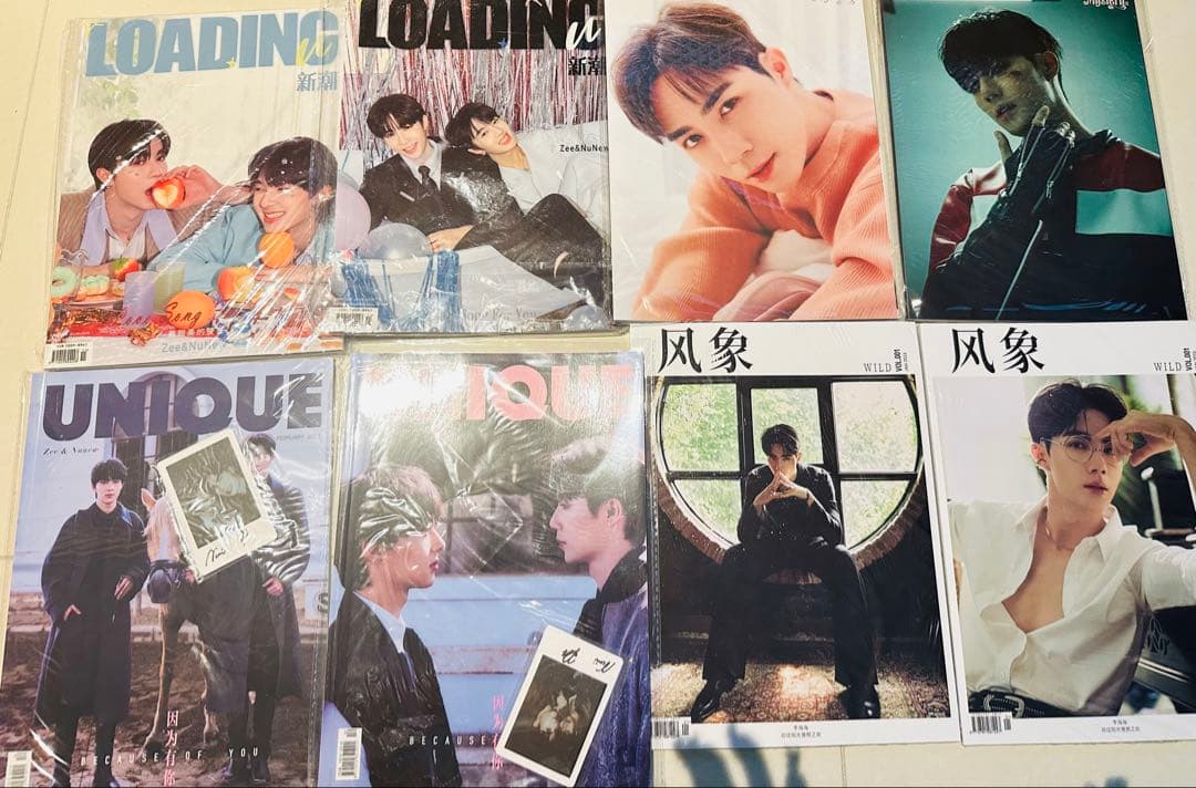 ZeeNunew タイ+中国雑誌セット13冊