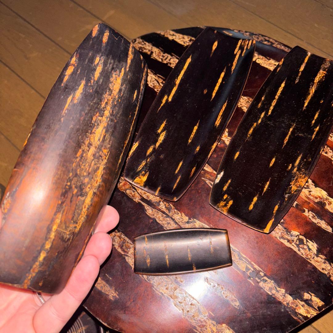 桜皮工芸 茶器セット