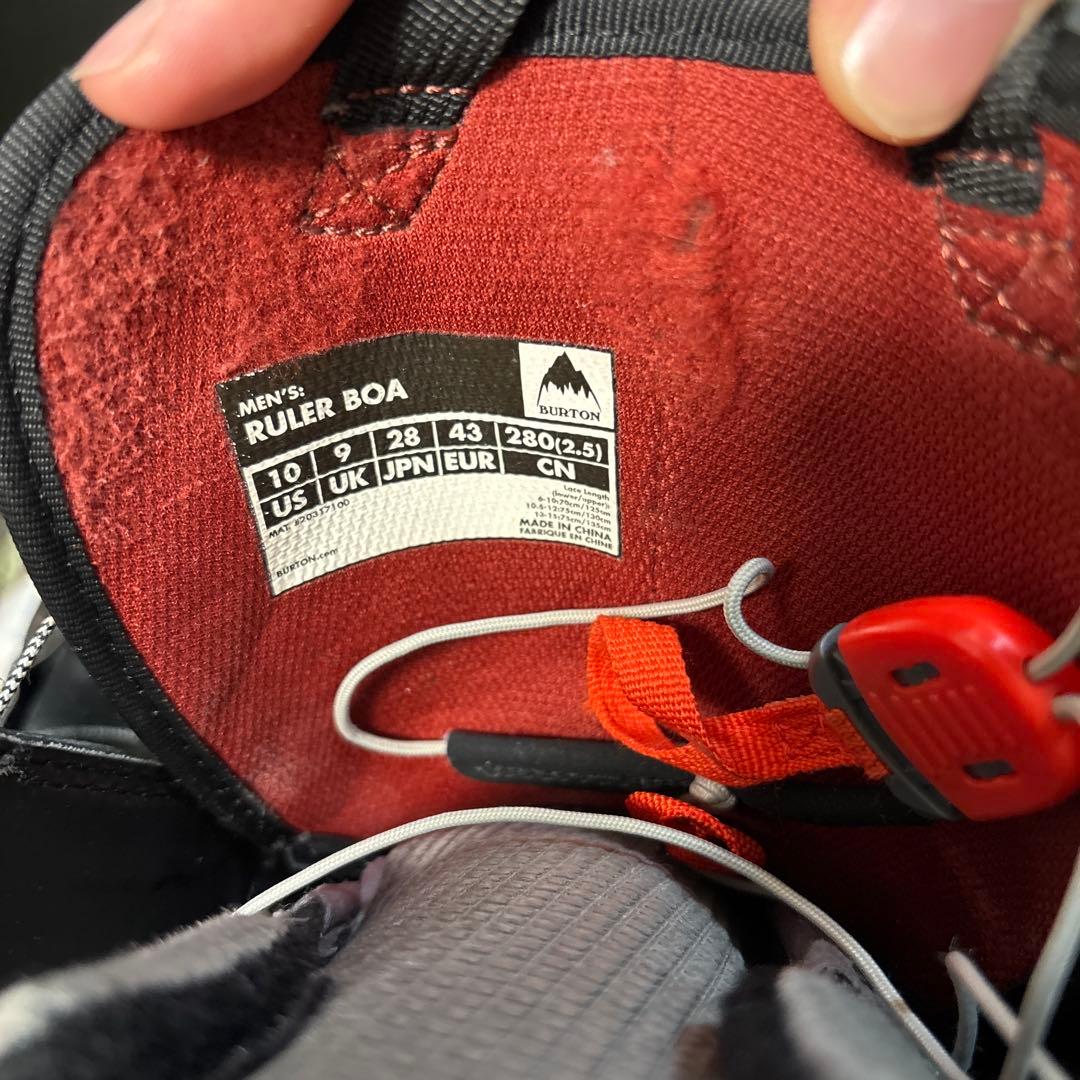 BURTON バートン RULER BOA ダブルボア