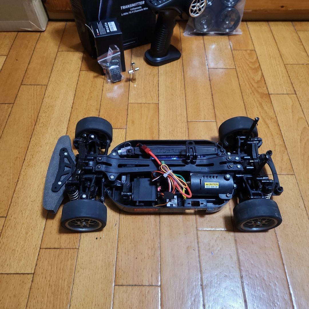 タミヤ ドリフト ラジコン フルセット　TT01　typeE　　ボディなし　⑤