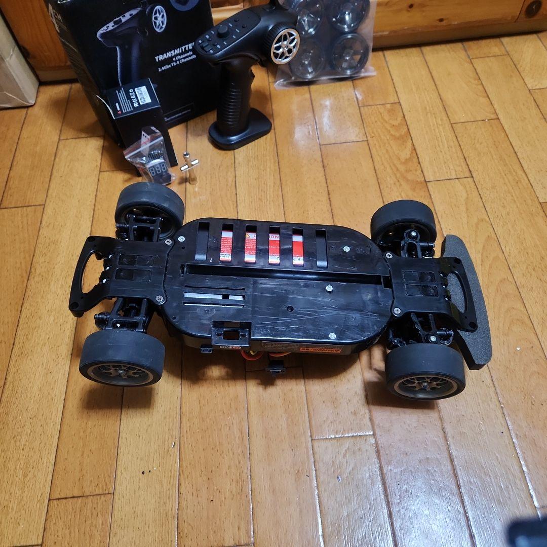 タミヤ ドリフト ラジコン フルセット　TT01　typeE　　ボディなし　⑤