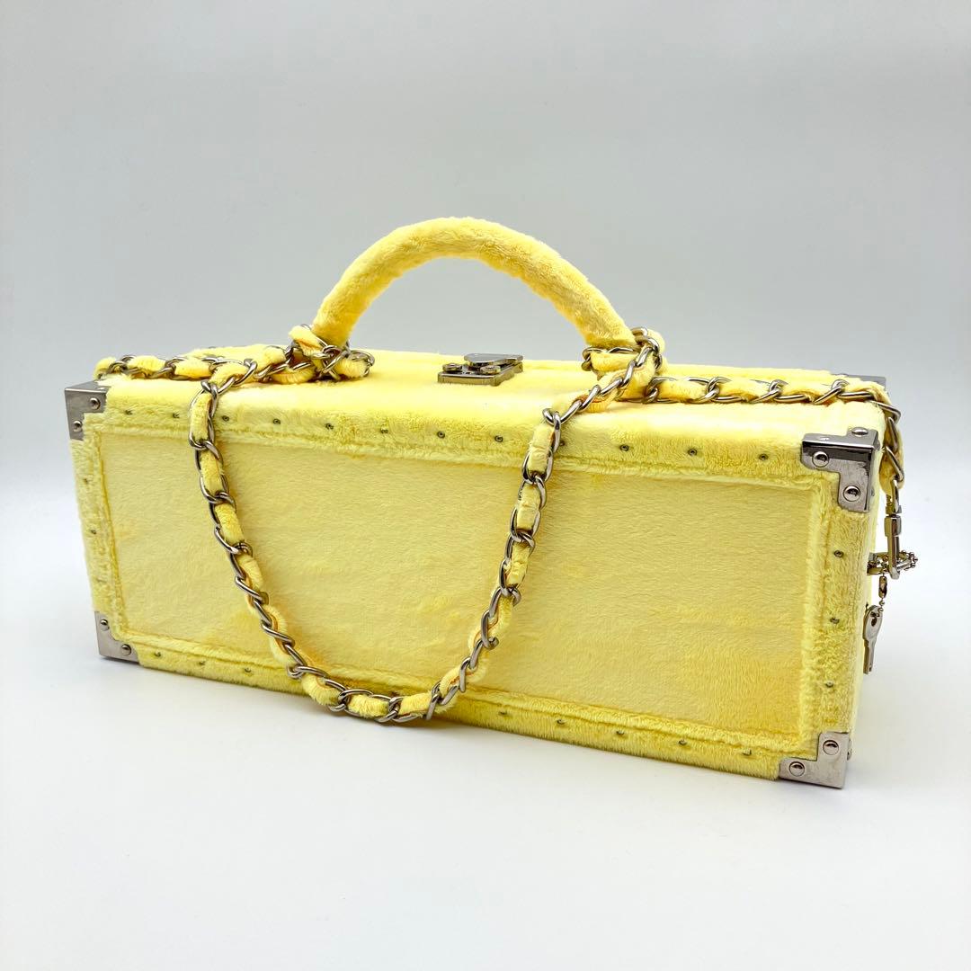 エンジェル シャンパン ドゥミセック ロゼ サマー イエロー ファー 箱付き