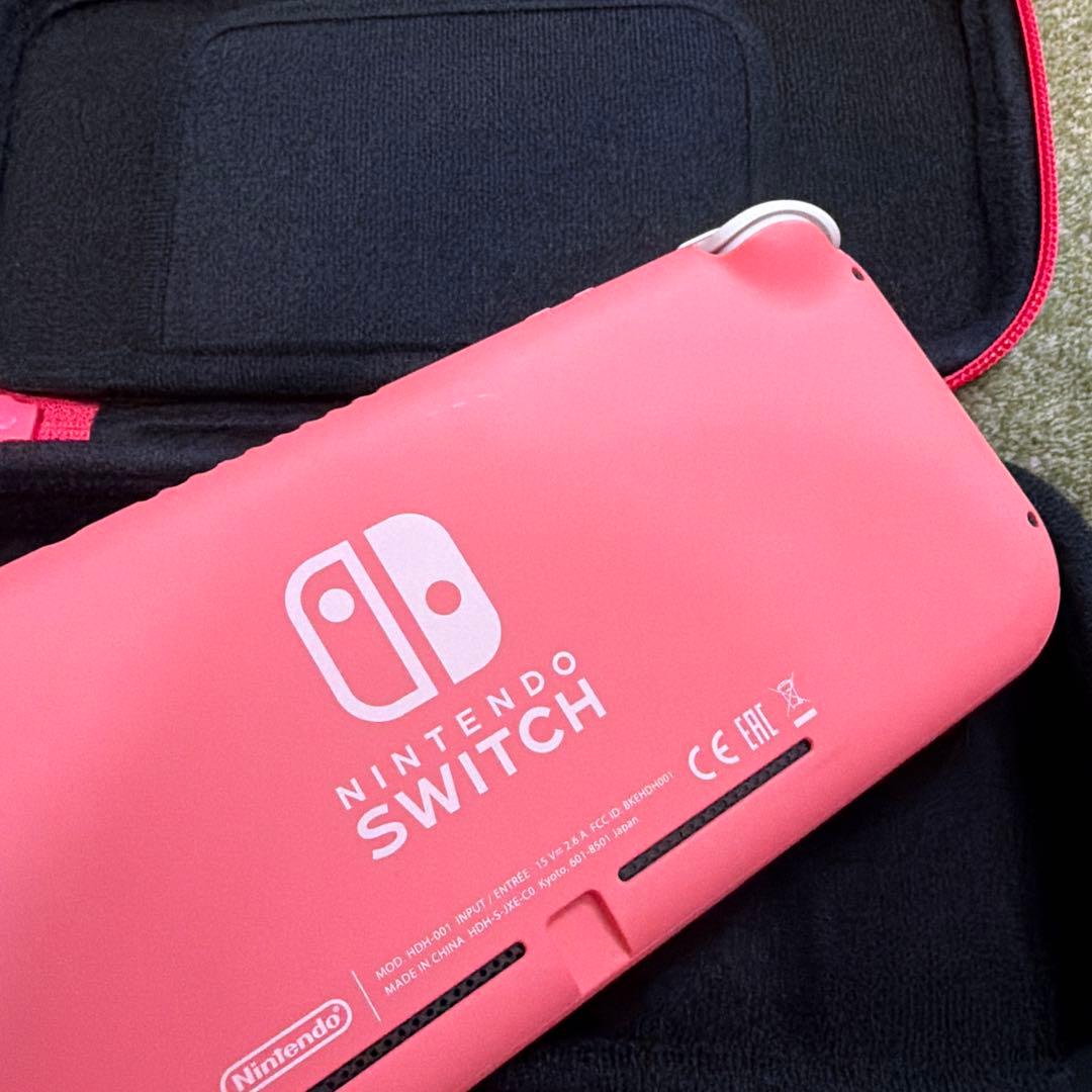NINTENDO SWITCH Lite コーラル　HDH-001 ソフトセット