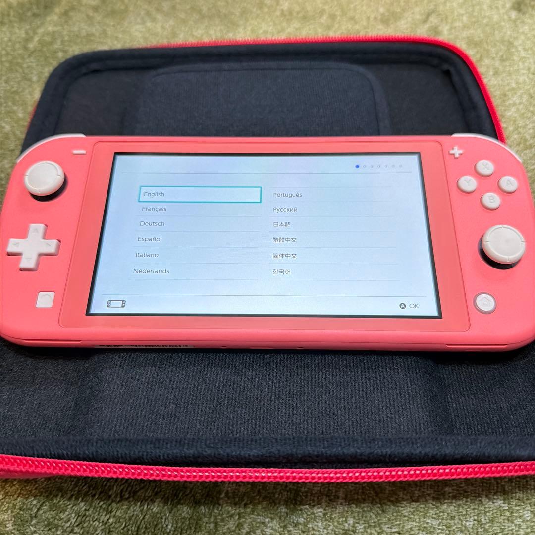 NINTENDO SWITCH Lite コーラル　HDH-001 ソフトセット