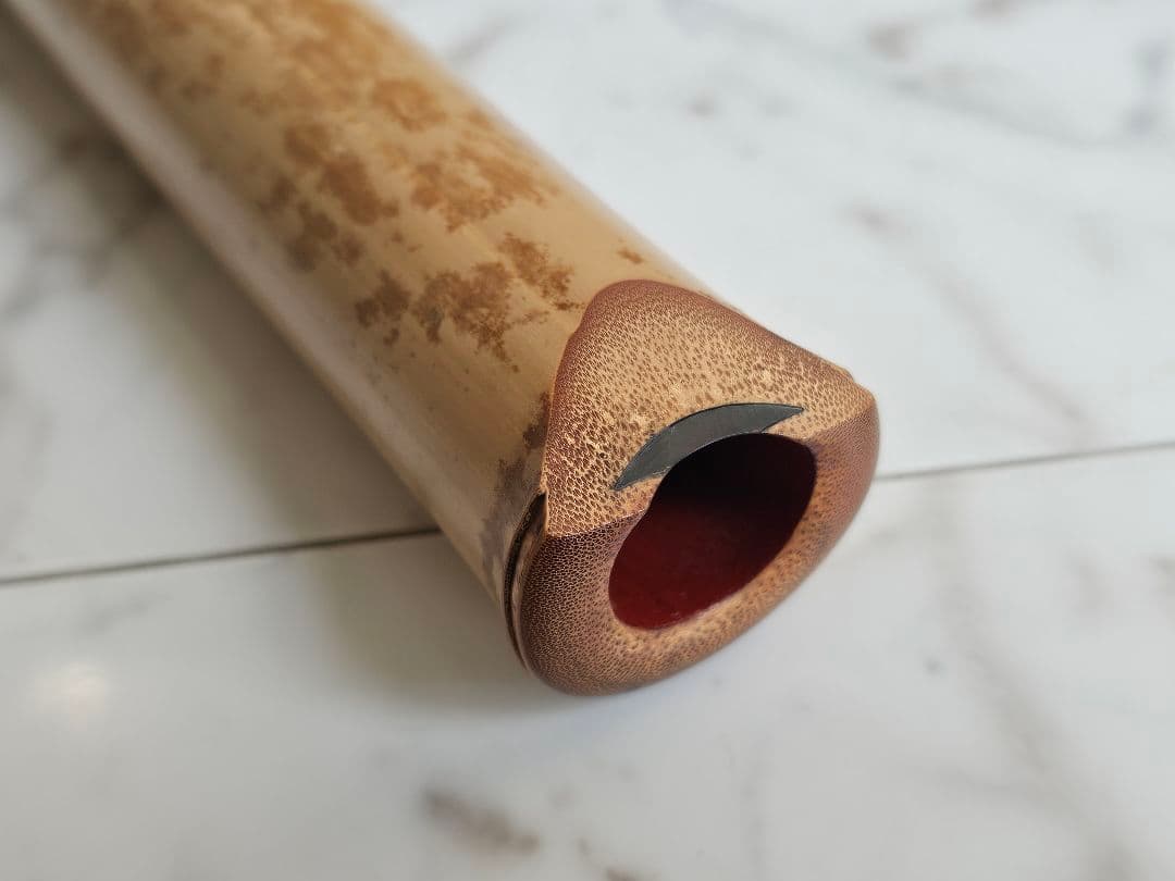 尺八　真竹　展示品　翠光