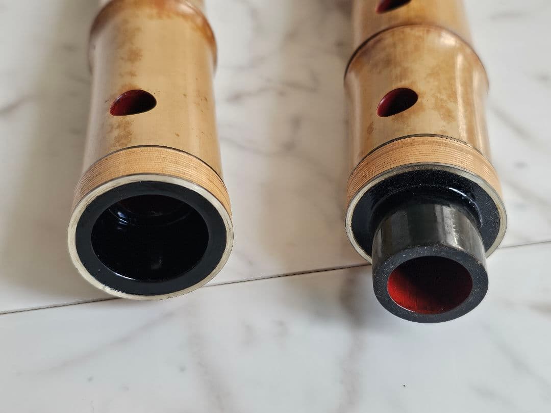 尺八　真竹　展示品　翠光