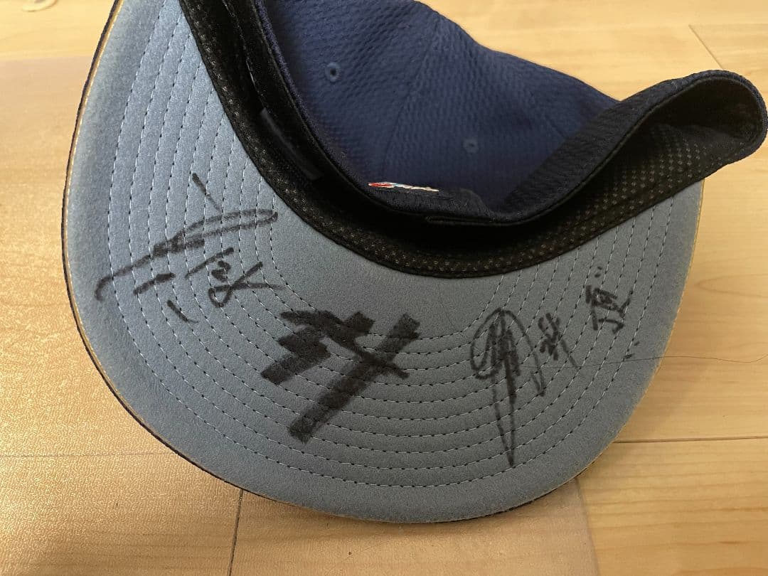 【NPB公式】 オリックス・バファローズ キャップ サイン入り 背番号34