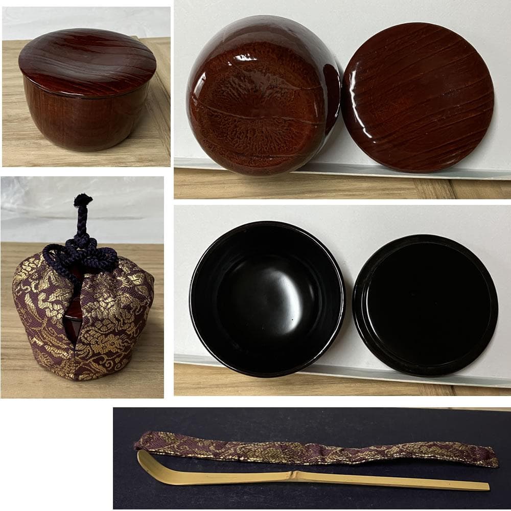 F1300 御所籠 平安 元竺 共箱 栗田元竺 色紙点 茶籠 茶箱 竹籠 野点