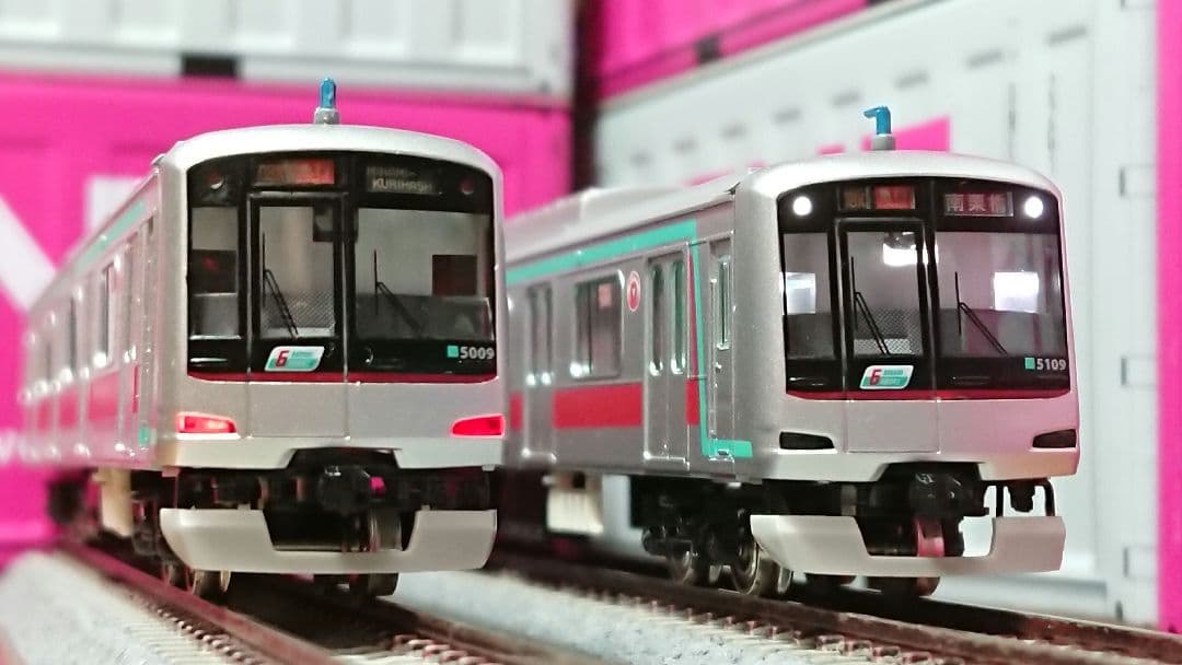 Nゲージ グリーンマックス 東急5000系 田園都市線 6ドア車 5109F