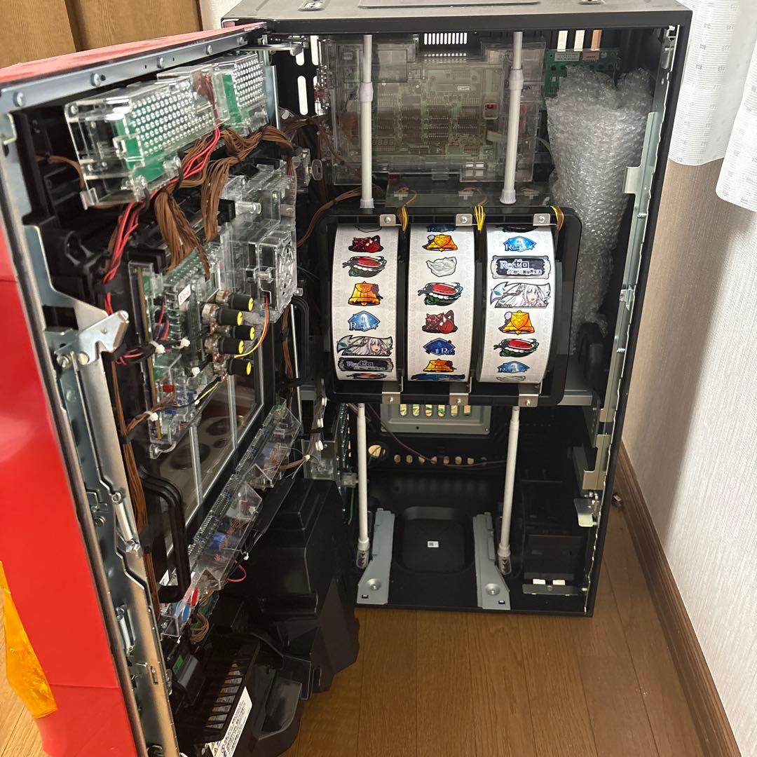 x*u様 り*あ様 Re：ゼロスロット実機 エミリアパネルコ イン不要機 引取り