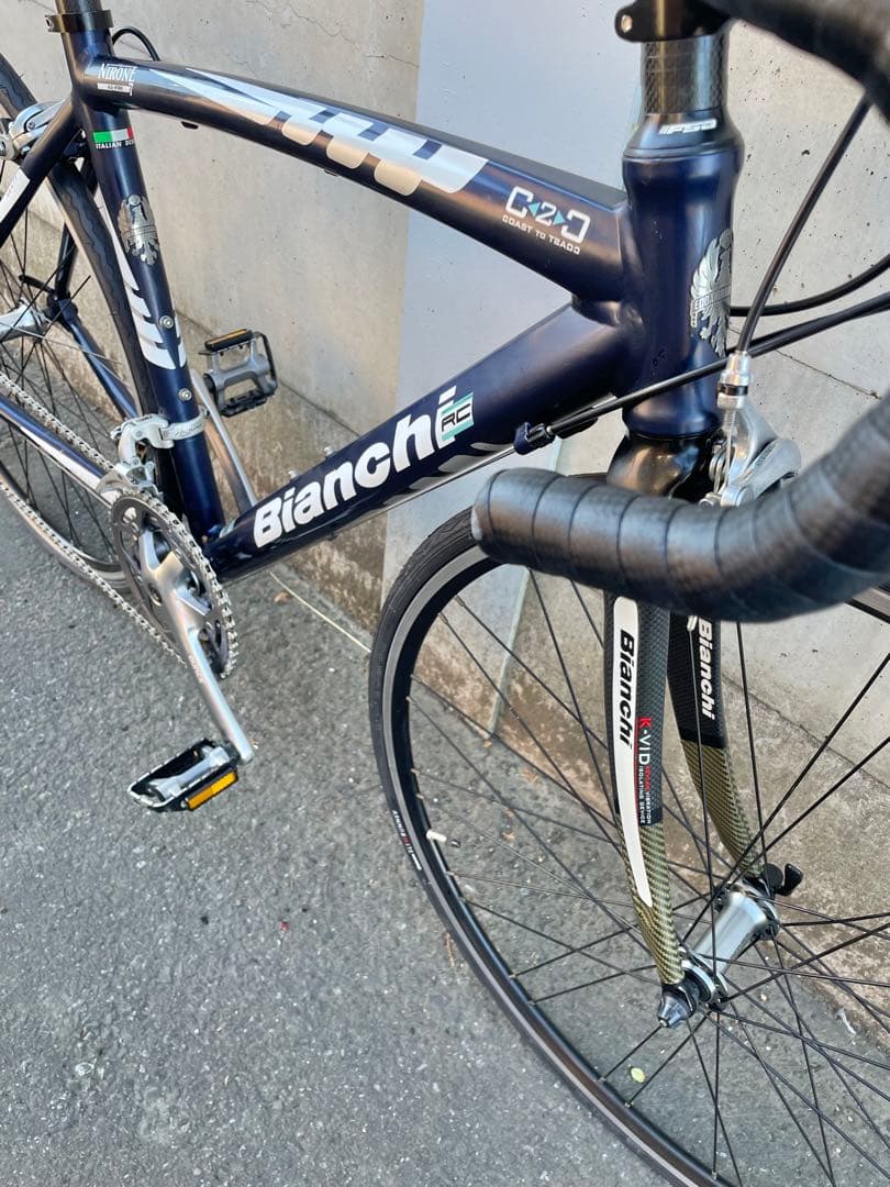 【超美品・整備済】ビアンキ　ビアニローネ7 27速　ロードバイク　CT470mm