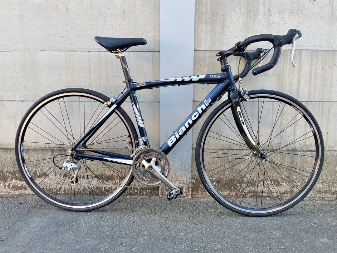 【超美品・整備済】ビアンキ　ビアニローネ7 27速　ロードバイク　CT470mm
