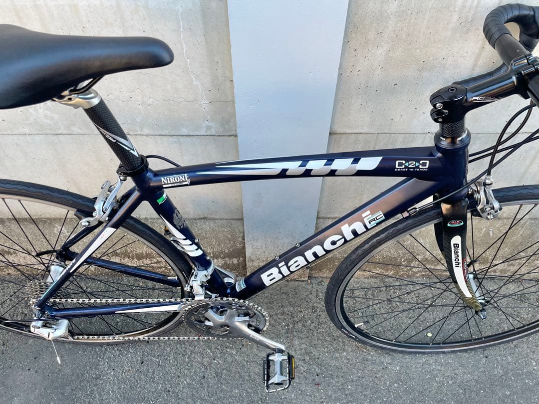 【超美品・整備済】ビアンキ　ビアニローネ7 27速　ロードバイク　CT470mm