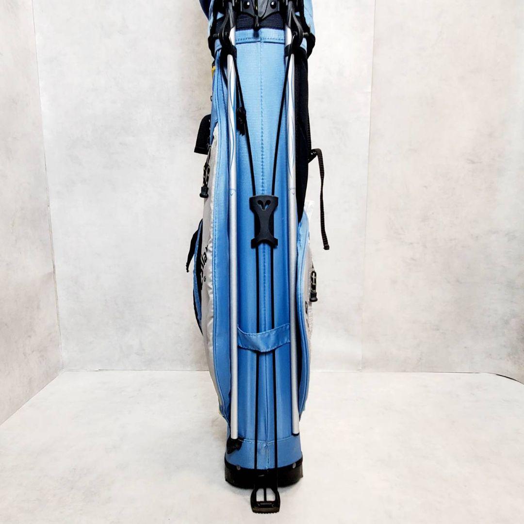 キャロウェイ スタンド式 キャディバッグ ブルー 小型軽量 ゴルフバッグ