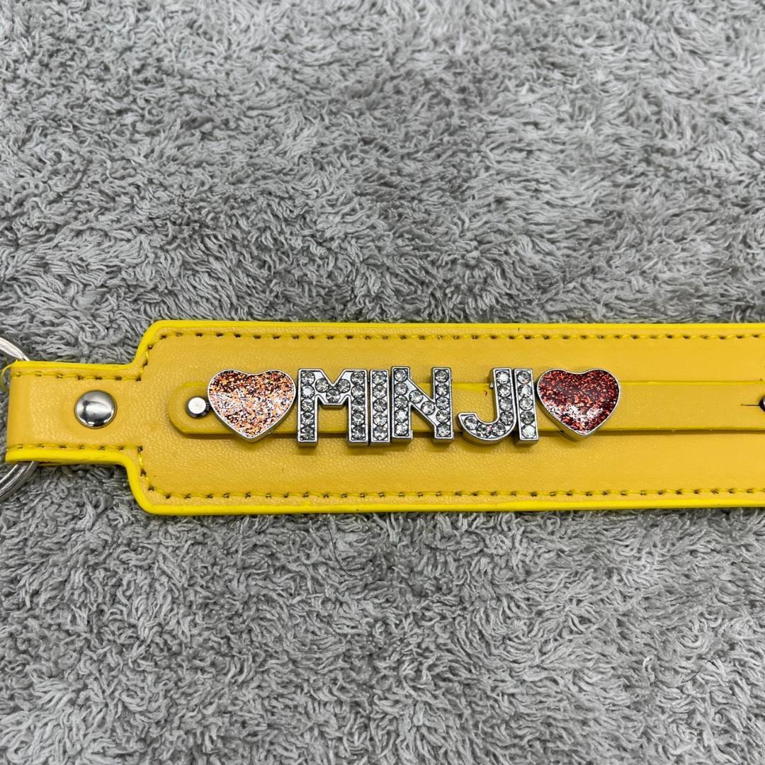 オーダーネームタグ　キーホルダー　韓国　アイドル　ブレスレット　キーリング　推し