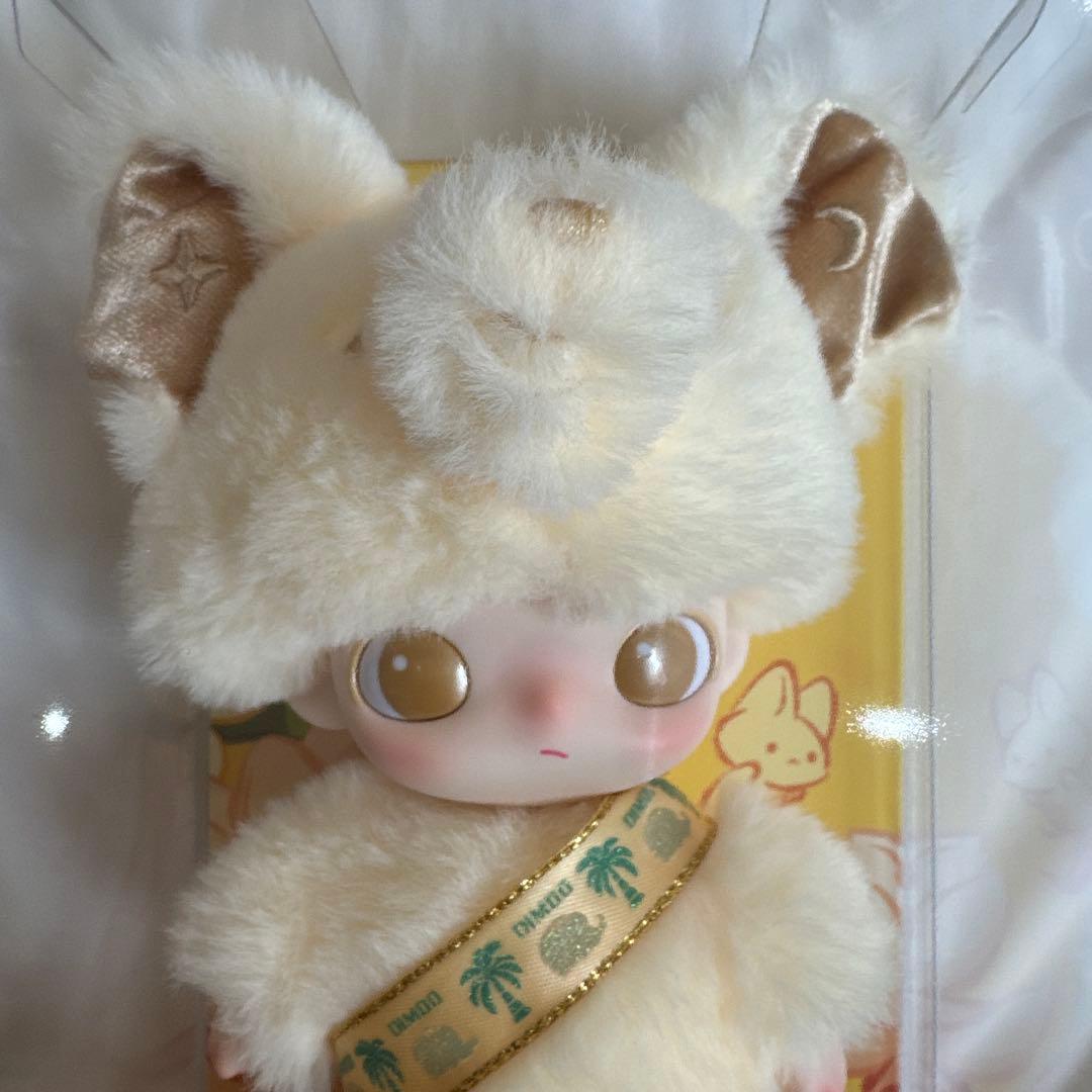 ② DIMOO ELEPHANT IN MOONLIGHTキーホルダーぬいぐるみ