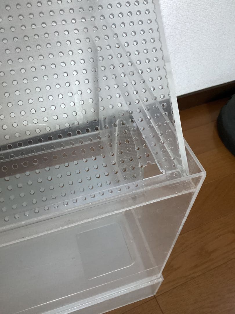 特大サイズ　横幅60cm 地下室付、デグーのケージ　アクリル　ホイールおまけ