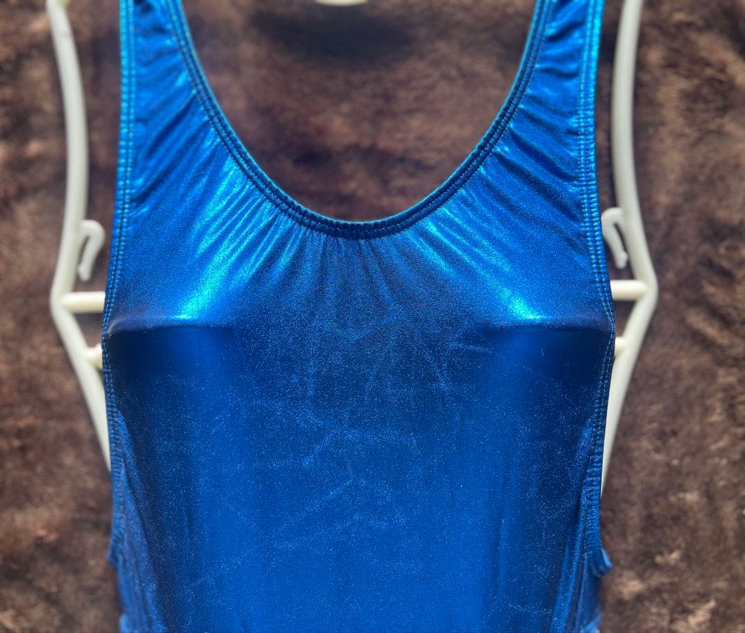 高級感ありハイレグメタリックレオタード