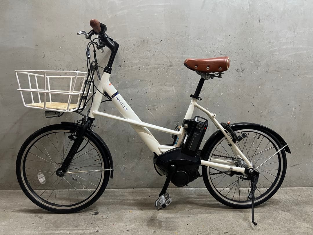 電動アシスト自転車　YAMAHA PAS CITY-X ヤマハ　パス