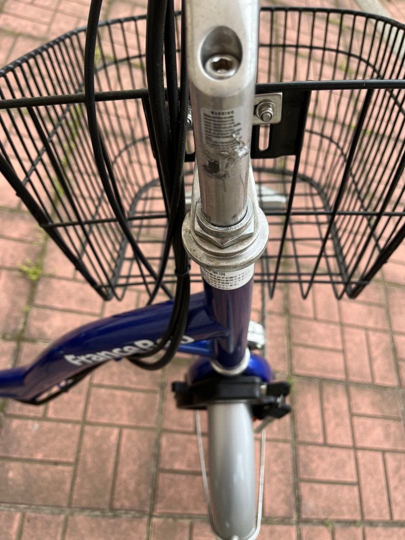 フランスベッド　電動アシスト３輪自転車