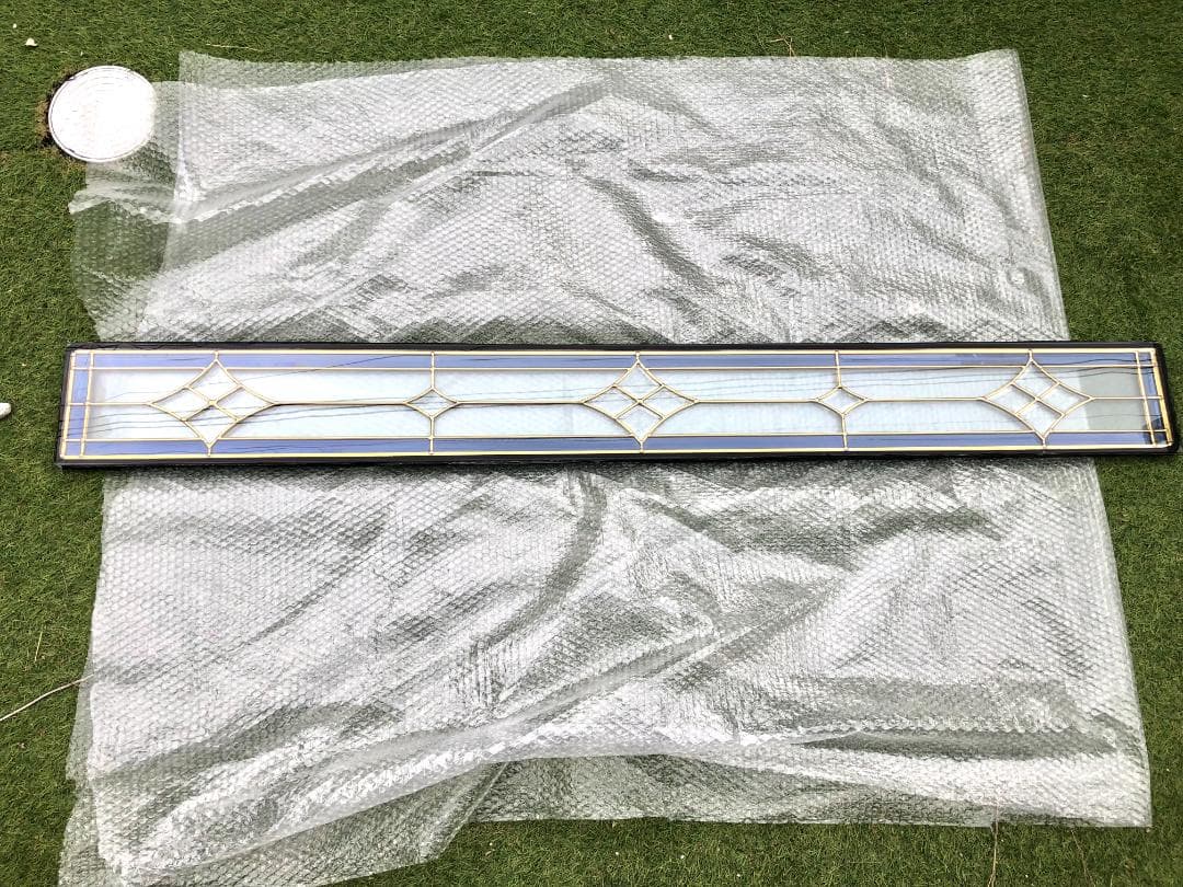 大型 ステンドグラスパネル 三重構造 高性能 住宅リフォーム DIY 窓 ドア