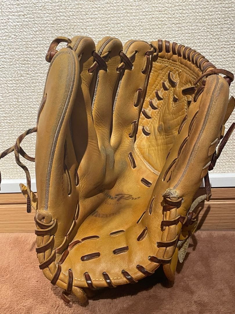 ミズノプロ 軟式 グローブ グラブ 投手用 美品 左