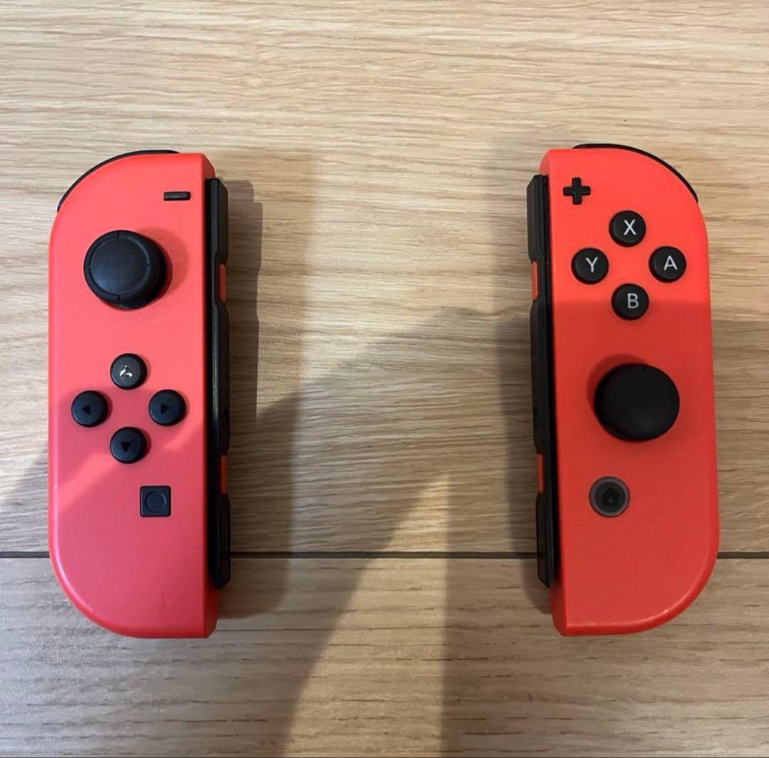 Nintendo Switch 本体 レッド/ブルー 美品 おまけカセット付き