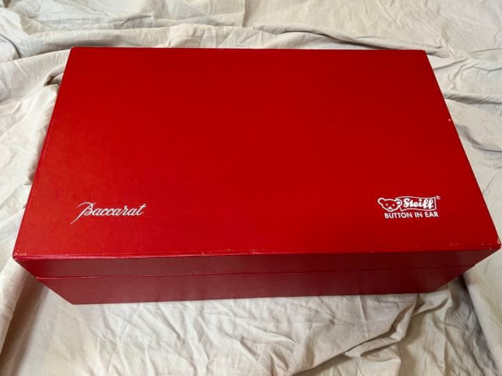 【最終値下げ】【限定】Baccarat(バカラ) Steiff(シュタイフ)