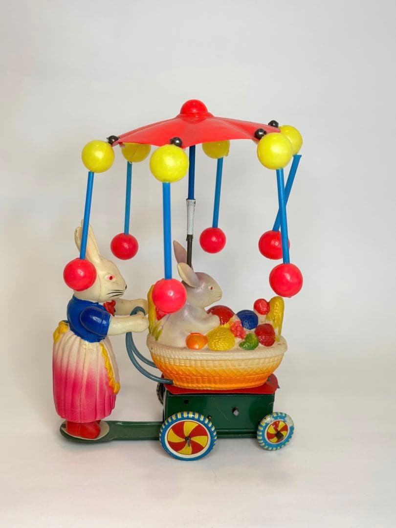 うさぎ　セルロイド　デッドストック　昭和レトロ