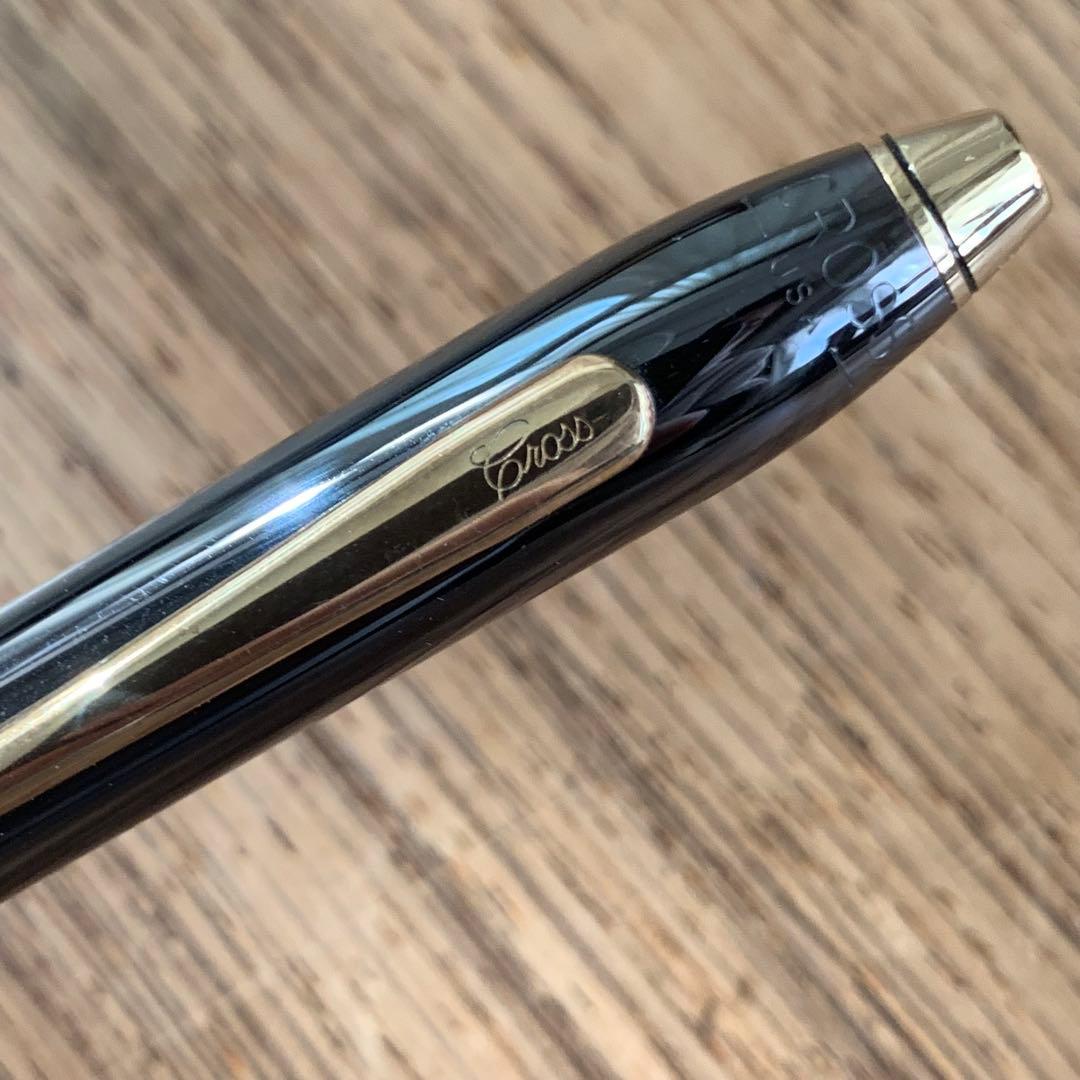 CROSS クロス ボールペン 旧ロゴ筆記体 USA製
