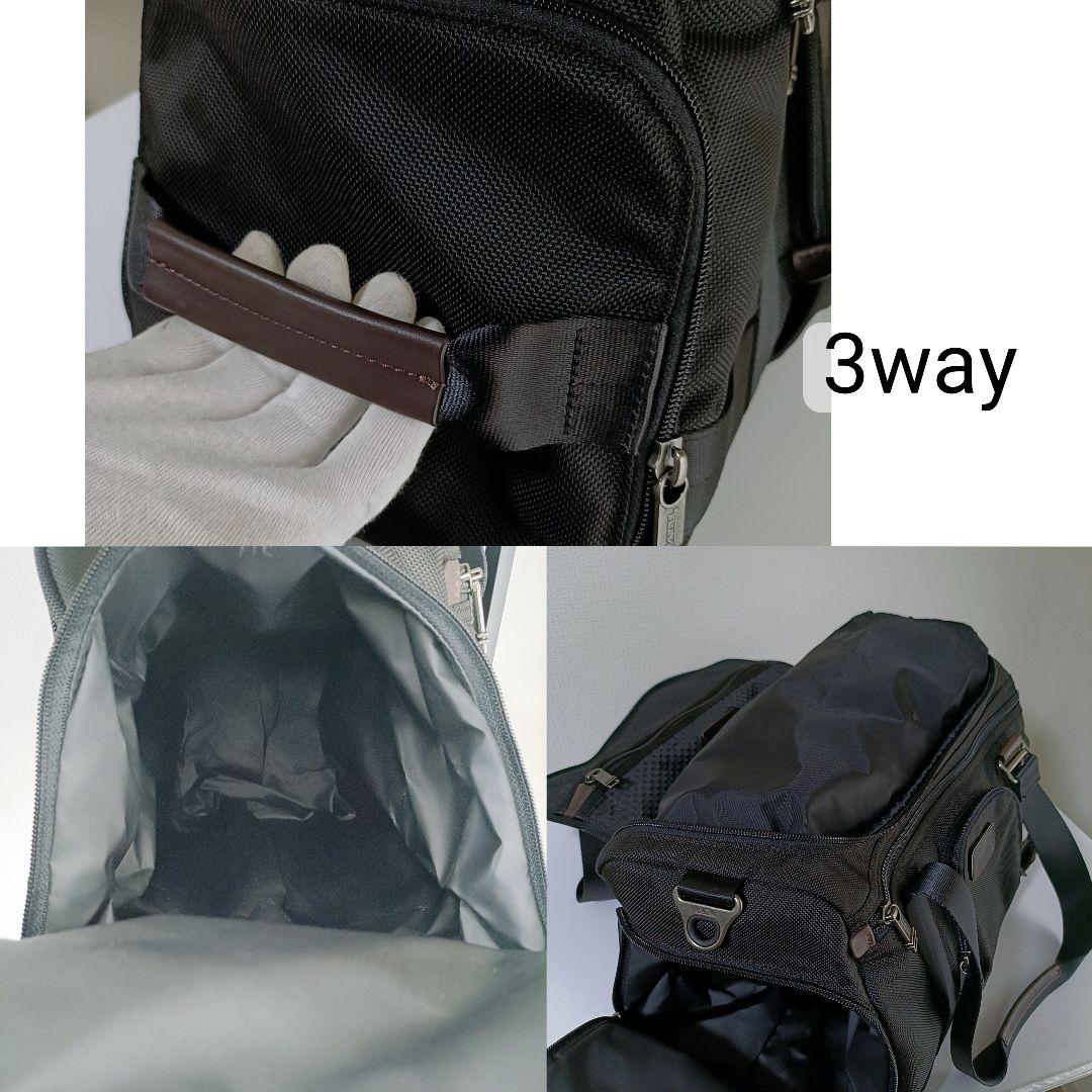 超美品　TUMI 「マックスウェル」ジム・バッグ　ボストンバッグ　3way