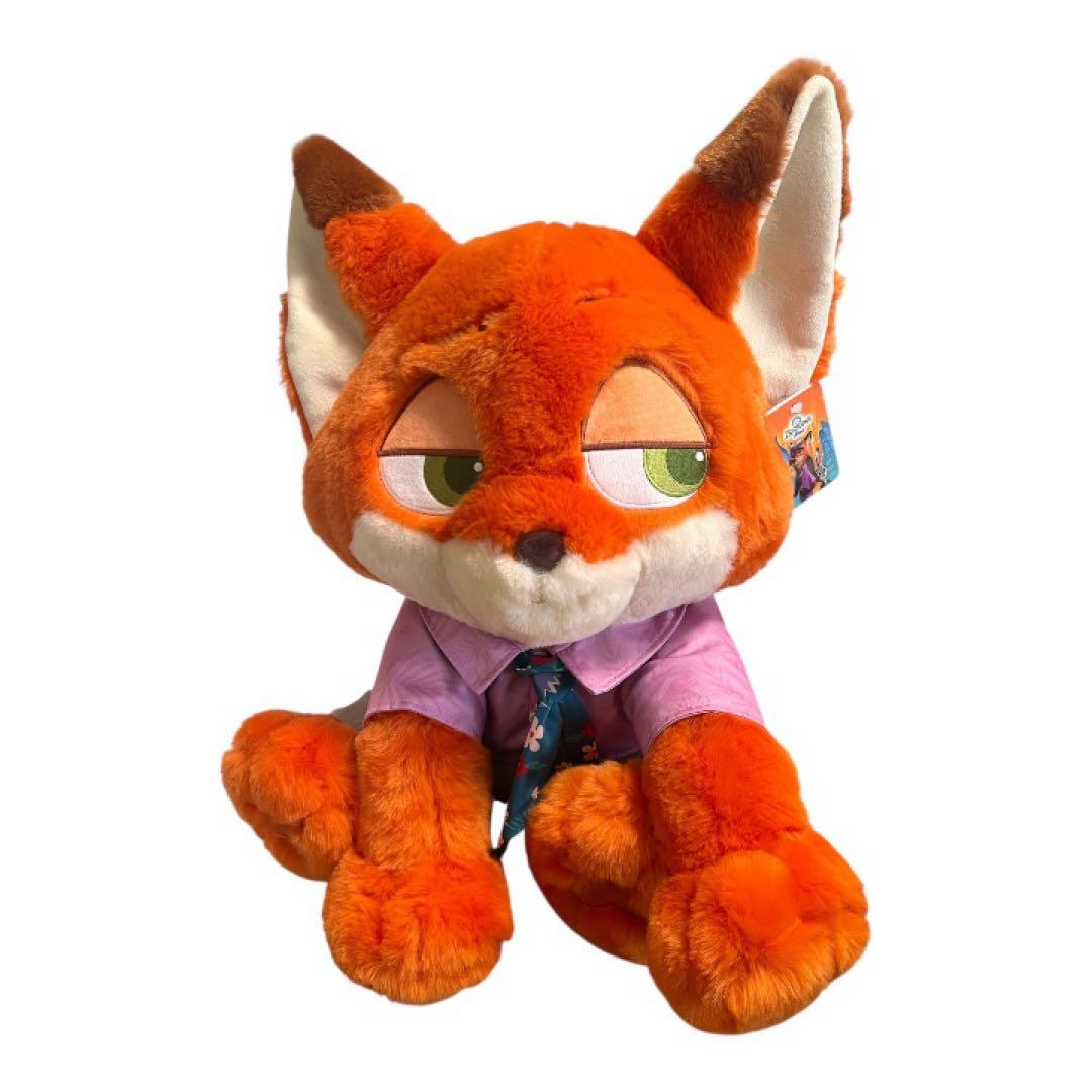 コストコ ズートピア2 ニック・ワイルド クロウハウザー ぬいぐるみブランケット