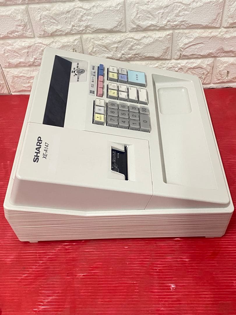SHARP シャープ 電子レジスター XE-A147-W