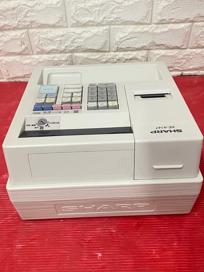 SHARP シャープ 電子レジスター XE-A147-W