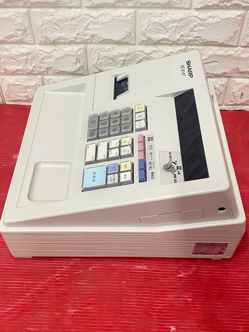 SHARP シャープ 電子レジスター XE-A147-W