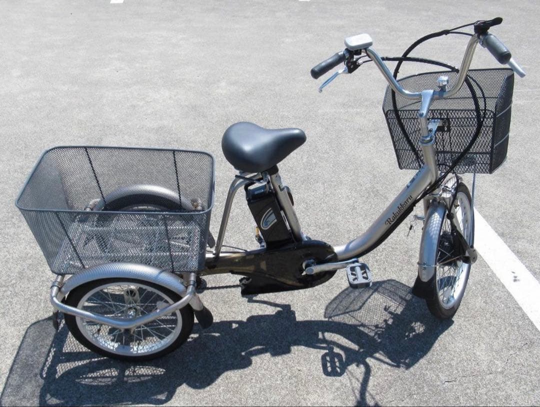 破格最終値下❣️電動アシスト三輪自転車　ラクッカルTDR-163L 発送可used