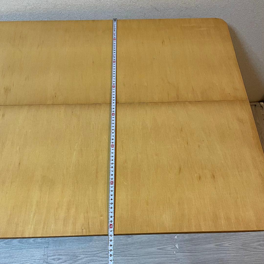  peak フォールディング　テーブル　高さ調整可　シナベニア