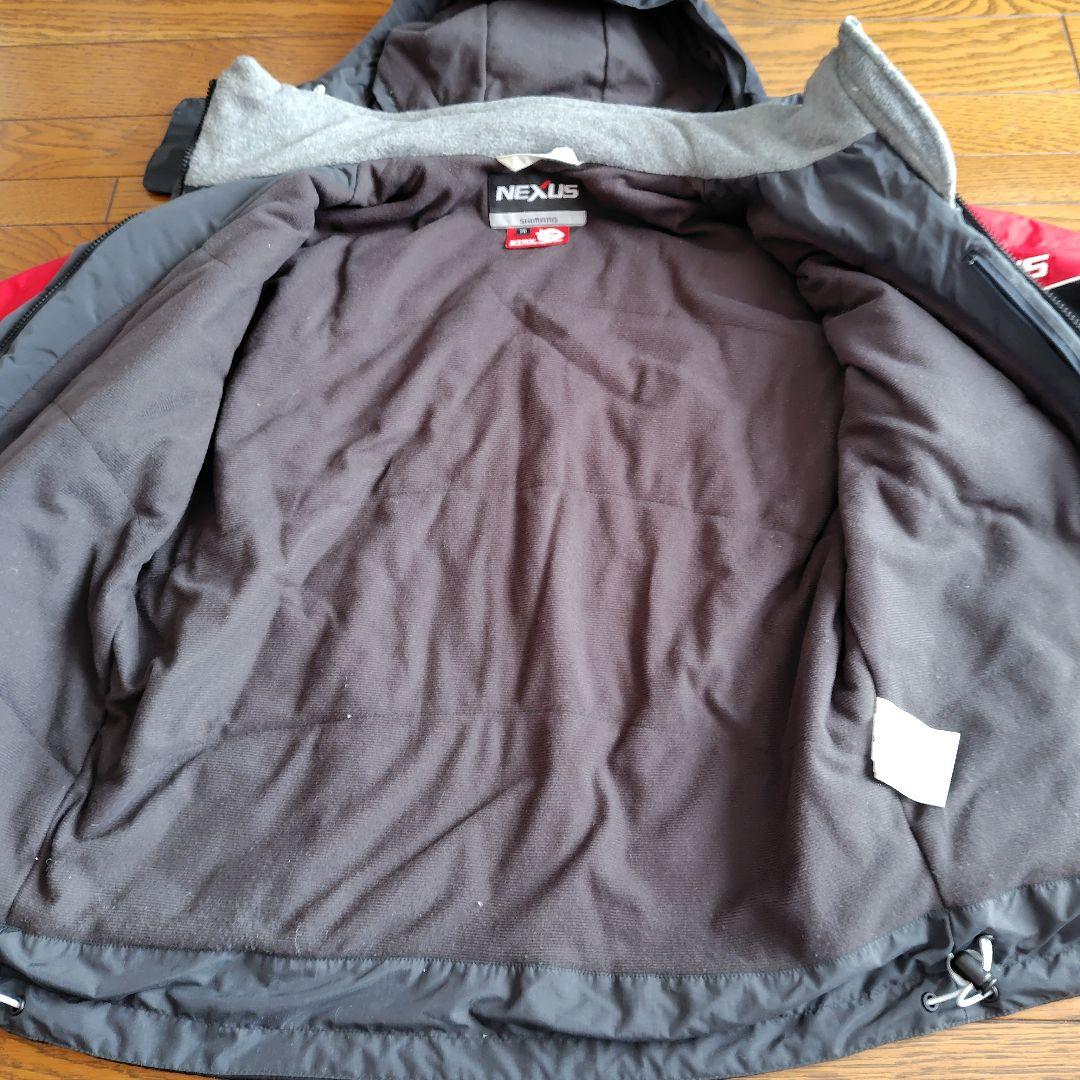 SHIMANO NEXUS 防寒着セット M 黒/赤　STRV＋7